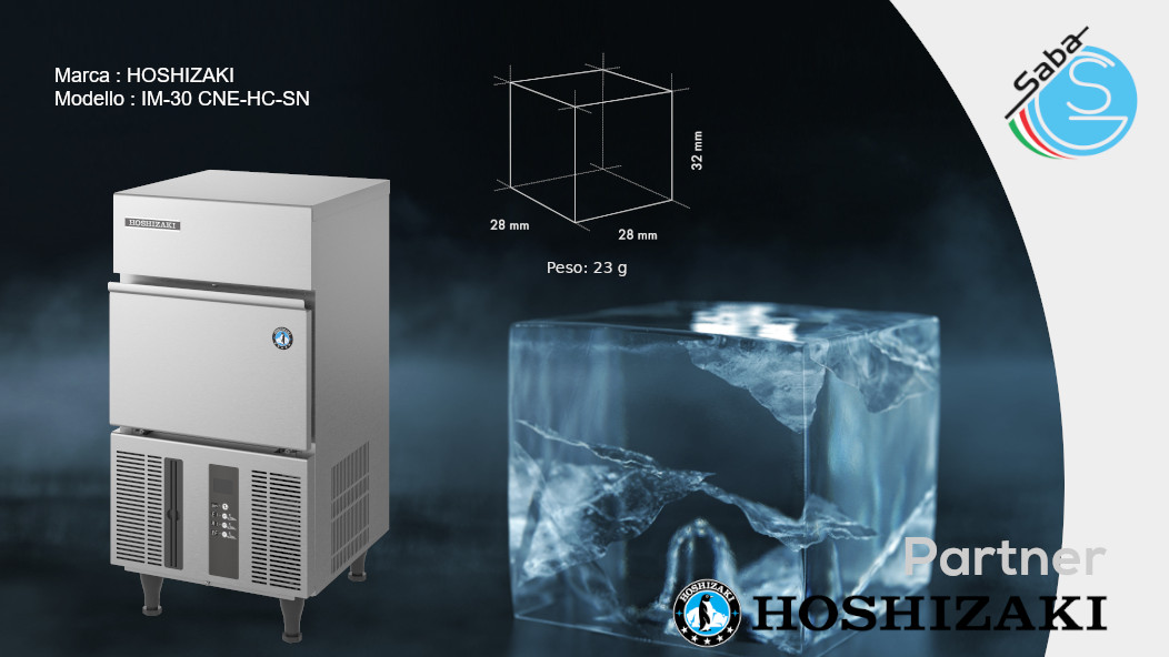 PRODOTTO/I: Fabbricatore di ghiaccio Hoshizaki IM-30 CNE-HC-SN